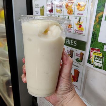 Chau's Fresh Fruit - Fresh durian smoothie without dairy - Juice Bars & Smoothies Near Me - Honolulu, Hawaii