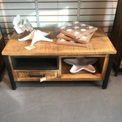 Wicker Emporium - One of kind solid wood furniture destination in PEI - Coffee tables with storage!