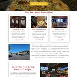 All Seattle Web Design - The Spot Pub Website Redesign in Renton Washington