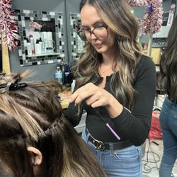 John Amico School Of Hair Design - Extensions give you length and fullness instantly.