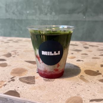 Milli Matcha - Strawberry matcha latte - Coffee & Tea Near Me - Pasadena, California