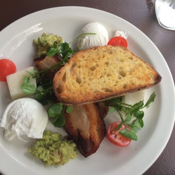 Le Monde Cafe - Pork belly with poached eggs - Breakfast & Brunch Near Me - Surry Hills, NSW Le Monde Cafe - Pork belly with poached eggs - Breakfast & Brunch Near Me - Surry Hills, NSW