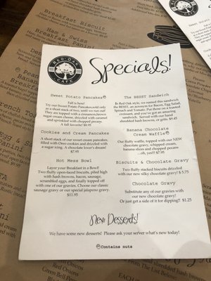 Menu photo 7 Red Oak Cafe Alvin, TX