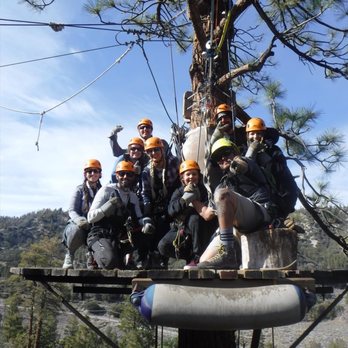 Ziplines at Pacific Crest - Ziplining Near Me - Wrightwood, California