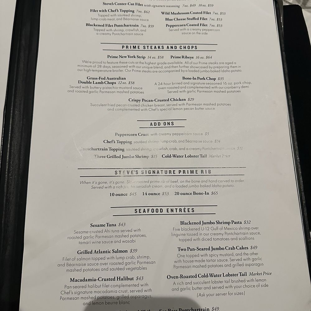 Menu Menu