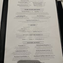 Menu Menu