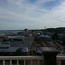 Grand Victorian - View from our balcony of the  Amusement park