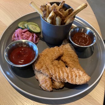 Eldr+Rime - Kid's chicken tenders - New American Near Me - Wauwatosa, Wisconsin Eldr+Rime - Kid's chicken tenders - New American Near Me - Wauwatosa, Wisconsin