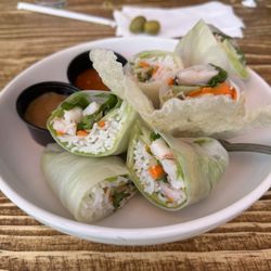 Mad Duck Craft Brewing Campus Pointe - Spring rolls. Perfect for a light bite