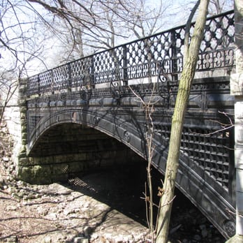 Lake Park - The 1893 Iron Bridge - Parks Near Me - Milwaukee, Wisconsin