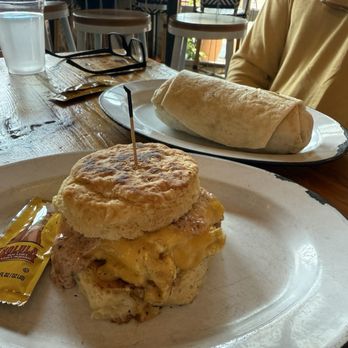 Leven Deli - Breakfast biscuit and breakfast burrito - Sandwiches Near Me - Denver, Colorado