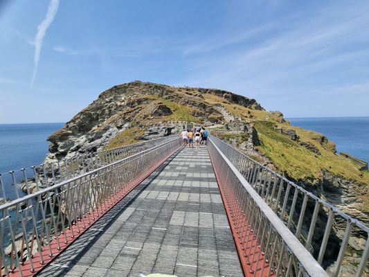 Tintagel Castle by null