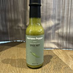 They have Spice Not Serrano hot sauce