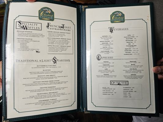 Menu photo 5 Chestnut Cottage Restaurant Port Angeles, WA Menu photo 5 Chestnut Cottage Restaurant Port Angeles, WA