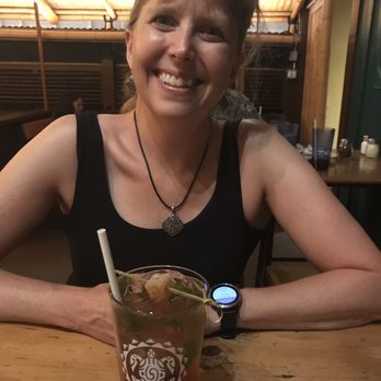 Flatbread Company - Enjoying a Pomegranate Ginger Mojito - Pizza Near Me - Paia, Hawaii Flatbread Company - Enjoying a Pomegranate Ginger Mojito - Pizza Near Me - Paia, Hawaii