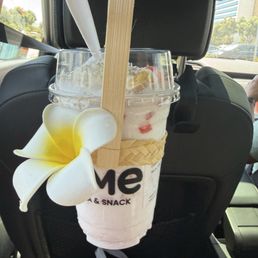 Promotion dessert drink