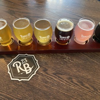 Range 23 Taproom - A flight - Breweries Near Me - Bonner Springs, Kansas Range 23 Taproom - A flight - Breweries Near Me - Bonner Springs, Kansas