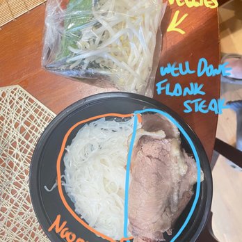 Pho Viet 75 - The other ingredients. - Vietnamese Near Me - Laurel, Maryland