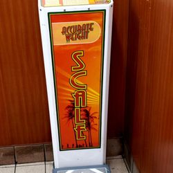 Flying J Travel Center - The Scale! Get your weight and lucky numbers!
