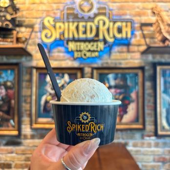 Spiked Rich Nitrogen Ice Cream - Ice Cream & Frozen Yogurt Near Me - Doral, Florida Spiked Rich Nitrogen Ice Cream - Ice Cream & Frozen Yogurt Near Me - Doral, Florida