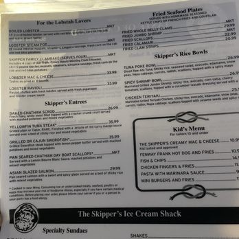 Skipper Chowder House - Seafood Near Me - South Yarmouth, Massachusetts Skipper Chowder House - Seafood Near Me - South Yarmouth, Massachusetts