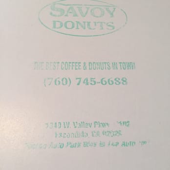 Savoy Donuts - It IS truly the best donuts in town. - Donuts Near Me - Escondido, California Savoy Donuts - It IS truly the best donuts in town. - Donuts Near Me - Escondido, California