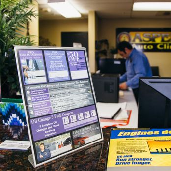 Aspen Auto Clinic - Check our website for specials! - Auto Repair Near Me - Centennial, Colorado