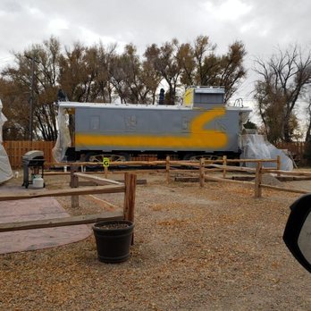 La Junta KOA - Repairing train - RV Parks Near Me - La Junta, Colorado