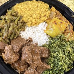 Baja Subs Market & Deli - Beef curry plate