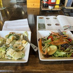 Bozeman Taproom & Spirits - A Caesar salad and a garden salad. Both were delicious.