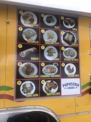 Menu photo 4 Pupuseria Cabanas Tukwila, WA