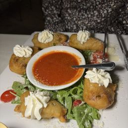 Mozzarella Stuffed Zucchini Blossoms
