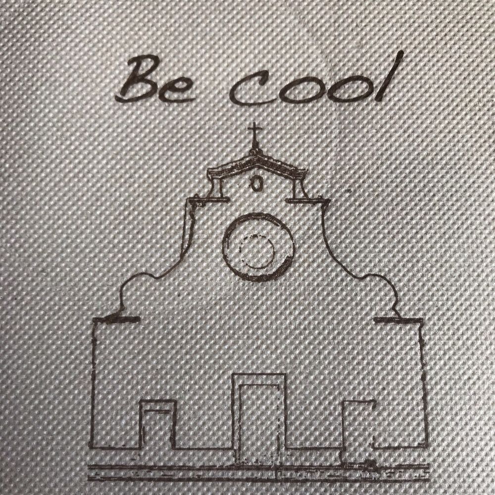 Napkin from restaurant Napkin from restaurant