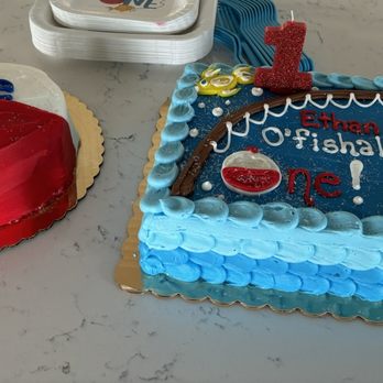 Baker's Pride - "O'fishally One " birthday cakes. - Donuts Near Me - Savannah, Georgia Baker's Pride - "O'fishally One " birthday cakes. - Donuts Near Me - Savannah, Georgia