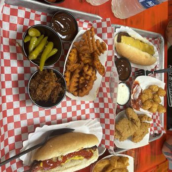 Pittie Dog Grill - Fried Sauerkraut Side Double Sidewinder Fries Double Sweet Potato Waffle Fries - Hot Dogs Near Me - Norfolk, Virginia Pittie Dog Grill - Fried Sauerkraut Side Double Sidewinder Fries Double Sweet Potato Waffle Fries - Hot Dogs Near Me - Norfolk, Virginia