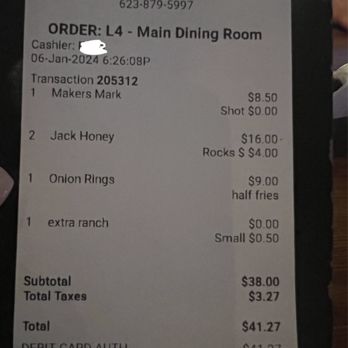 Connolly's Sports Grill - The $4 charge for ice - Sports Bars Near Me - Phoenix, Arizona Connolly's Sports Grill - The $4 charge for ice - Sports Bars Near Me - Phoenix, Arizona