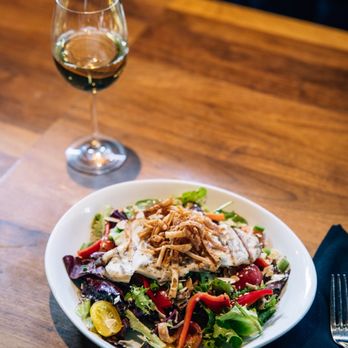 13 Coins Pioneer Square - a delicious asian chicken salad - American Near Me - Seattle, Washington