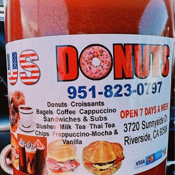 U.S. Donuts - best beet juice in town - Donuts Near Me - Riverside, California