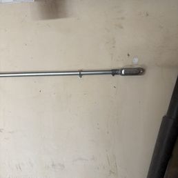 Connection through wall Connection through wall