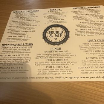 Brunch & Sip - Menu - Coffee & Tea Near Me - Phoenix, Arizona