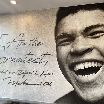 Veganish - Muhammad Ali wall art - Seafood Near Me - Philadelphia, Pennsylvania Veganish - Muhammad Ali wall art - Seafood Near Me - Philadelphia, Pennsylvania