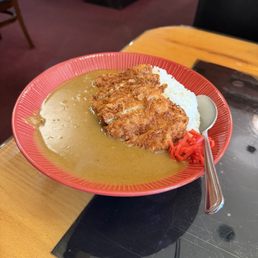 Chicken Cutlet Curry Bowl Chicken Cutlet Curry Bowl