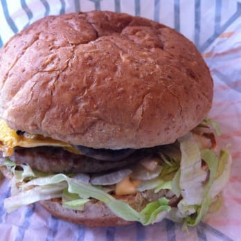 Triple O's - a hamburger with lettuce and cheese - Burgers Near Me - Hope, British Columbia Triple O's - a hamburger with lettuce and cheese - Burgers Near Me - Hope, British Columbia