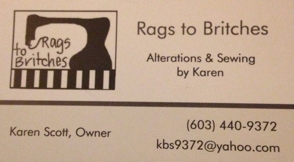 RAGS TO BRITCHES Updated September 2024 23 Elm St, Peterborough
