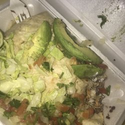 Taqueria Mr. Pancho 2 - I couldnt resist taking a bite before posting the picture but what a tasty chicken burrito!