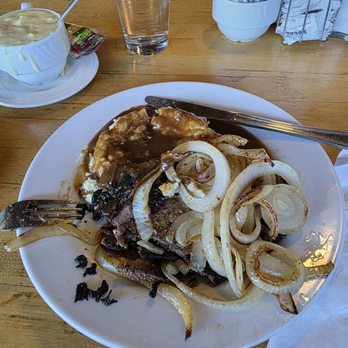 Timberline Restaurant - Liver and onions, hard to find delicacy - American Near Me - Beaver, Utah Timberline Restaurant - Liver and onions, hard to find delicacy - American Near Me - Beaver, Utah