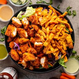 Spicy Ponko Salad