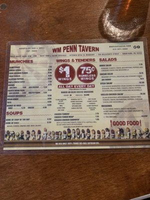 Menu photo 3 William Penn Tavern Pittsburgh, PA Menu photo 3 William Penn Tavern Pittsburgh, PA