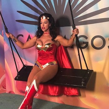 HelloBeautiful Tanning - My amazing client became Super Woman for Halloween! - Spray Tanning Near Me