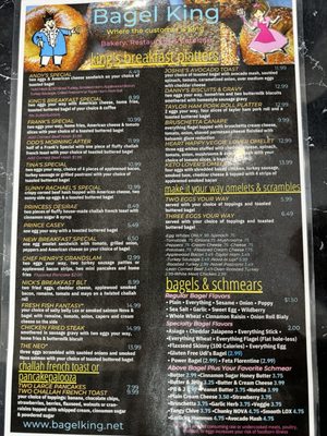 Menu photo 4 Bagel King Casselberry, FL